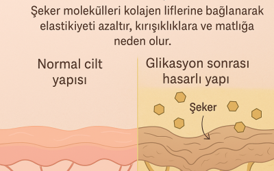 Glikasyon Nedir? Cilt Yaşlanmasındaki Rolü